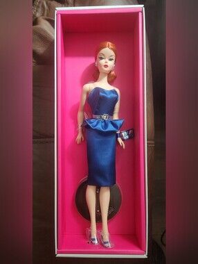 2024 NBDCC Barbie 65th Anniversary Sapphire Sophisticate Convention Doll Vintage